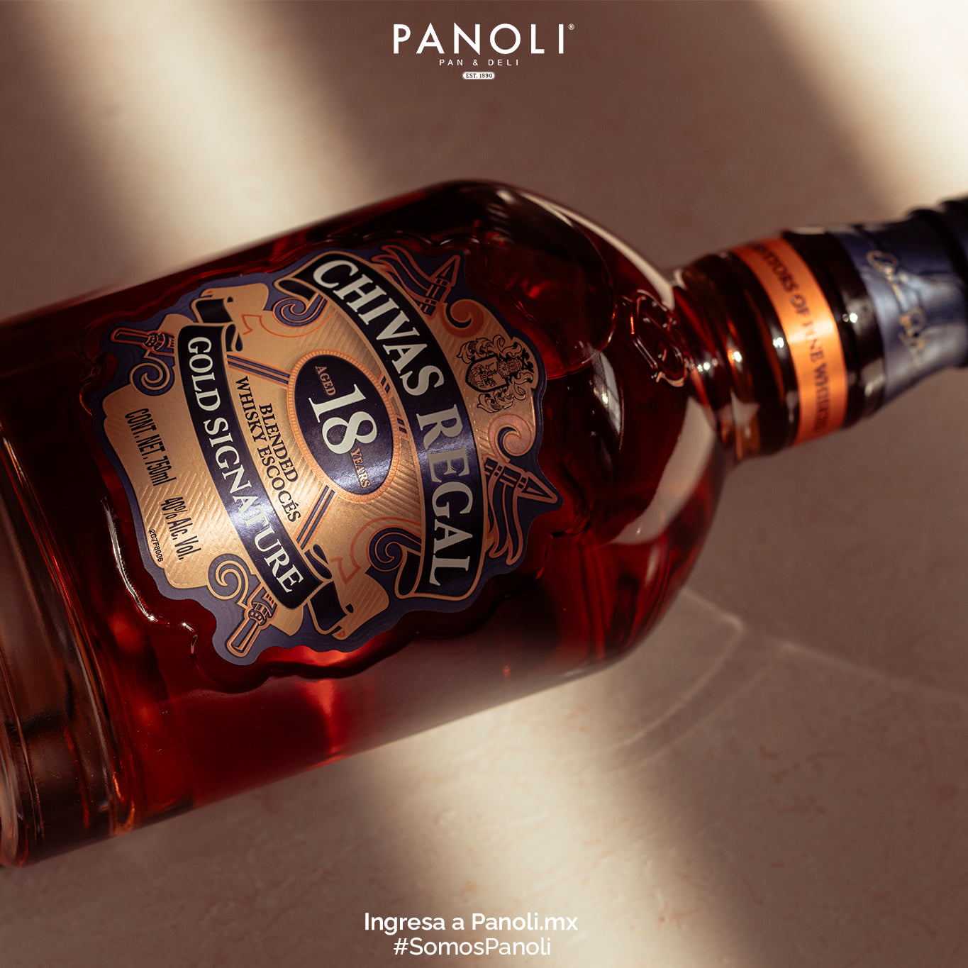 WHISKY CHIVAS REGAL 18 AÑOS 750 ML