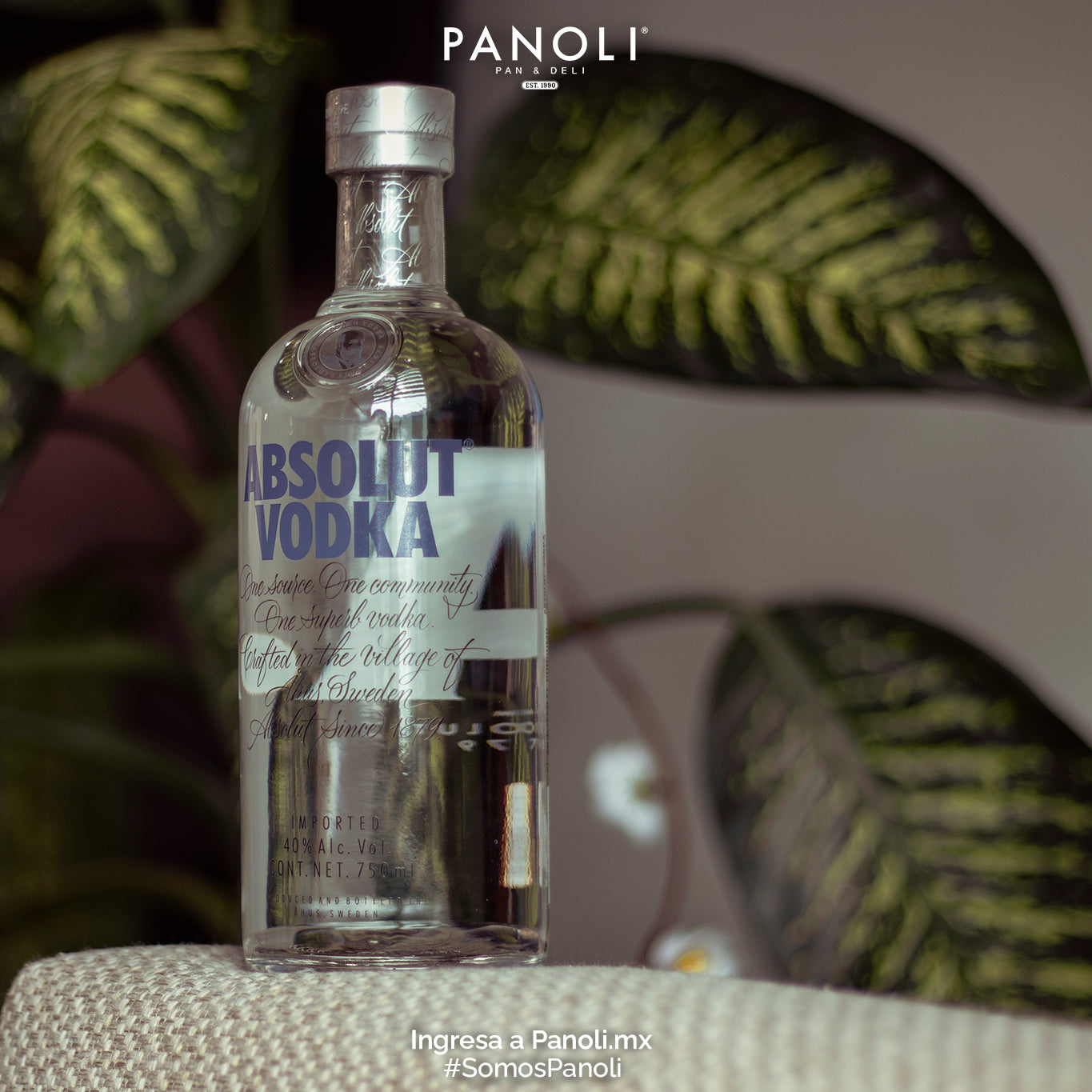 VODKA ABSOLUT AZUL 750 ML