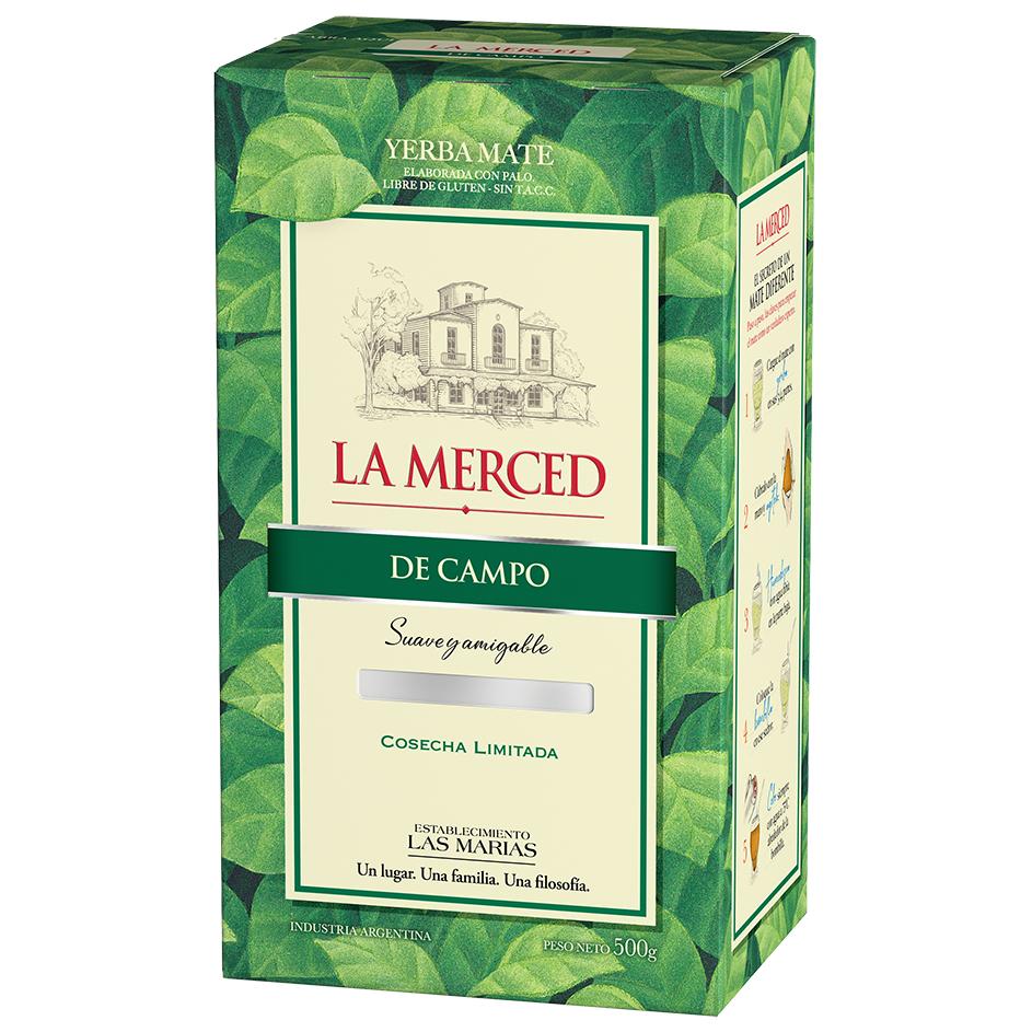 YERBAMATE LA MERCED DE CAMPO 500 GR
