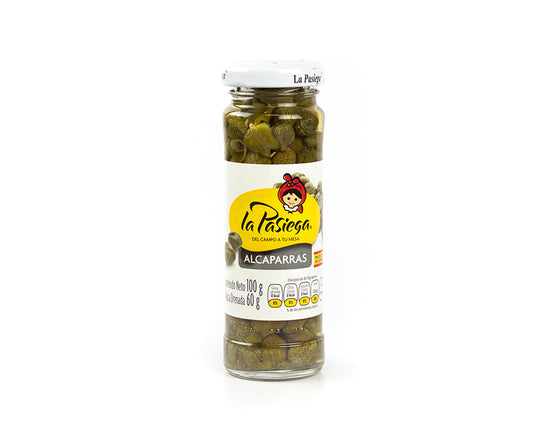 ALCAPARRA LA PASIEGA VINAGRE 100 GR