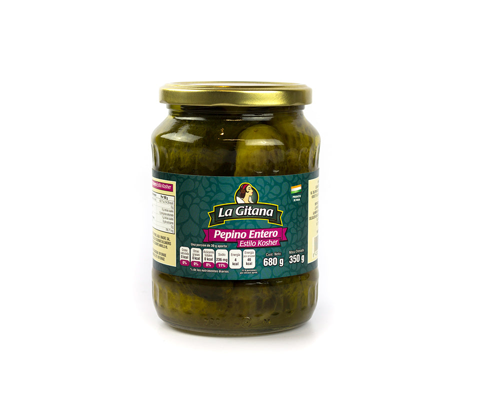 PEPINO LA GITANA ENTERO 680 GR