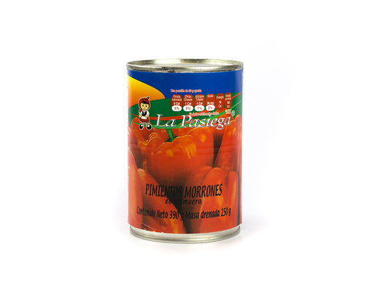PIMIENTO LA PASIEGA MORRON 390 GR