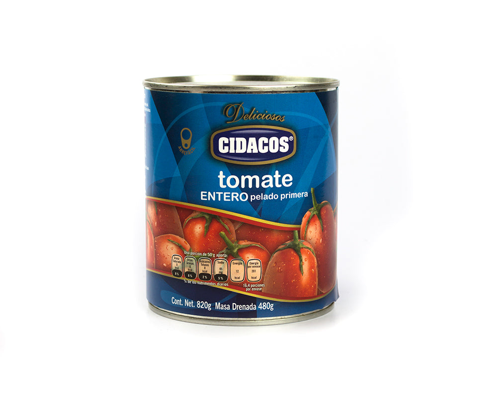 TOMATE CIDACOS ENTERO 820 GR