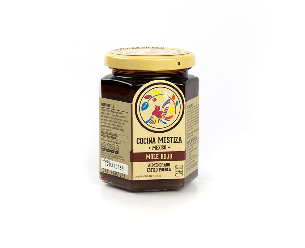 MOLE MESTIZA ROJO ALMENDRADO 210 GR