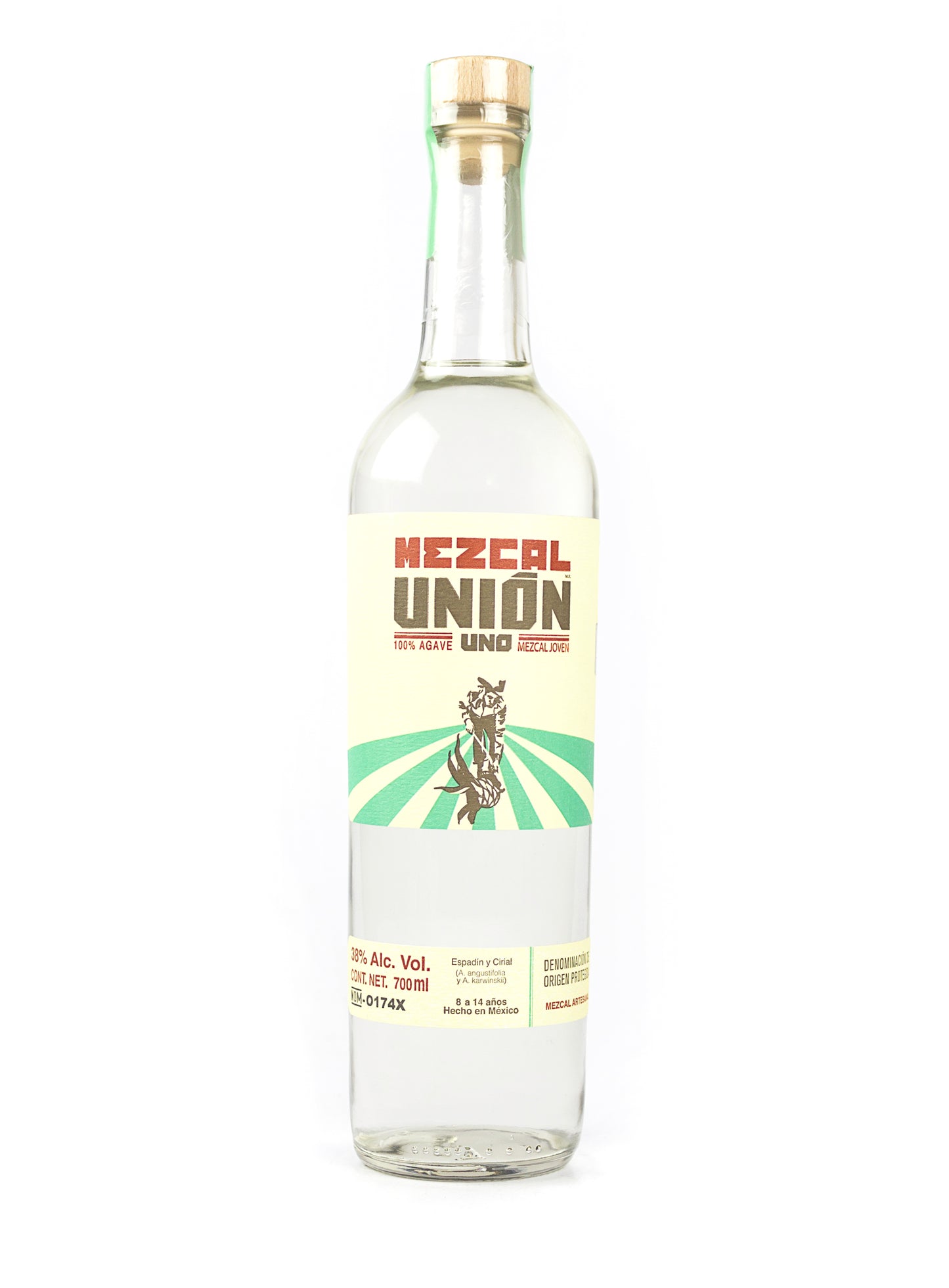 MEZCAL UNIÓN UNO JOVEN 750 ML