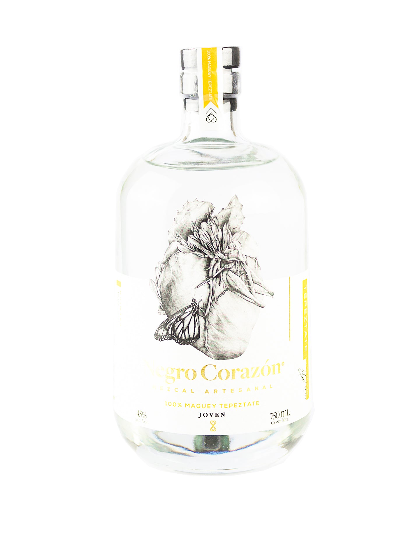 MEZCAL NEGRO CORAZÓN TEPEZTATE 750ML