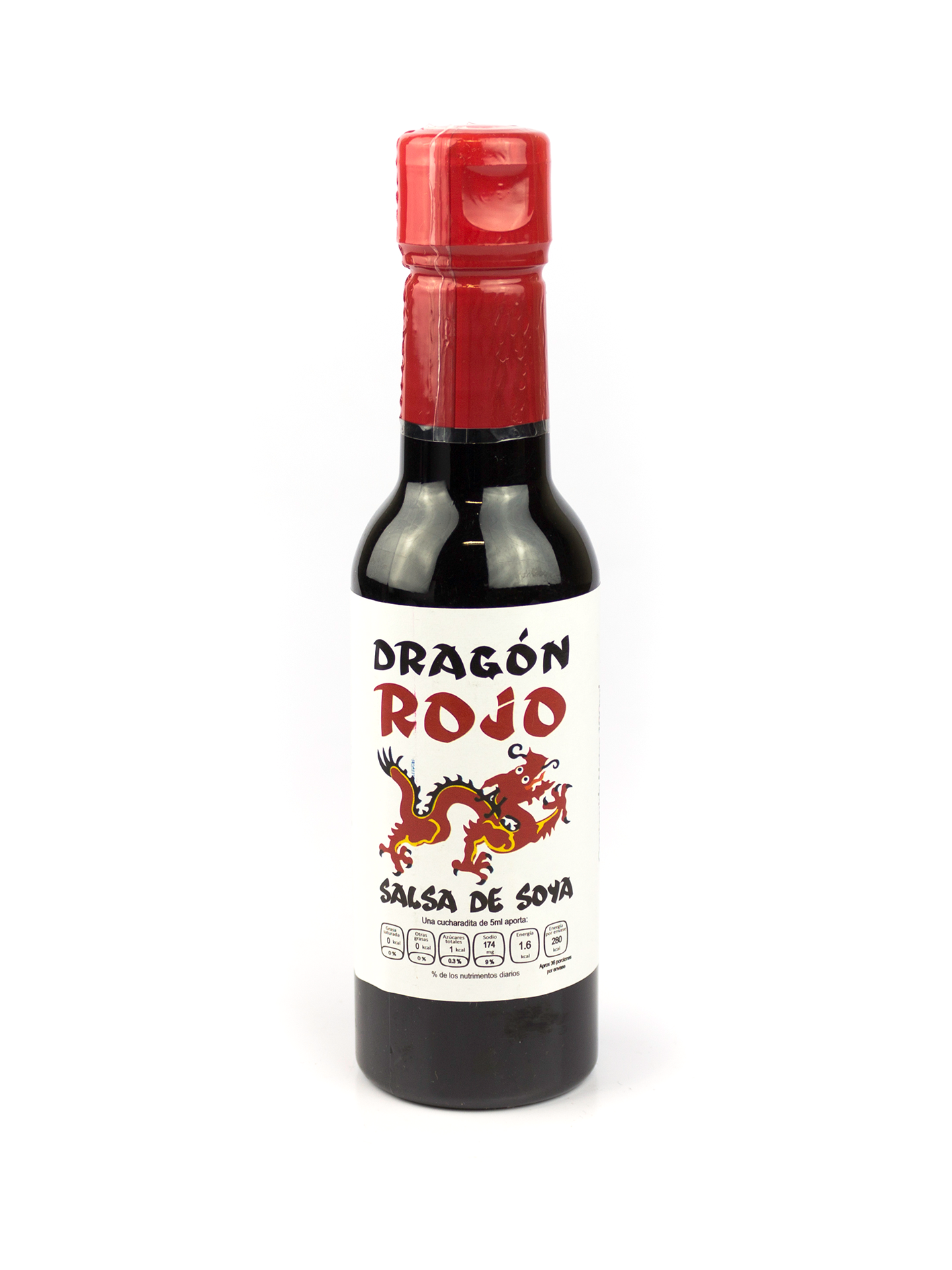 SALSA DRAGON ROJO SOYA 180 ML