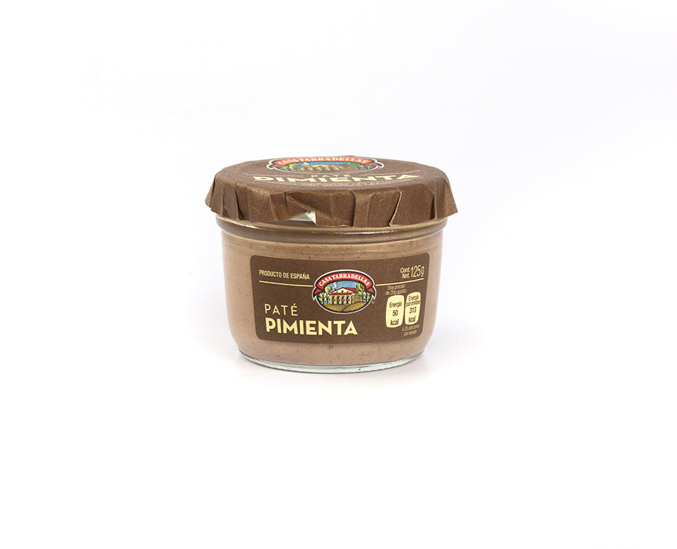 PATE CASA TARRADELLAS PIMIENTA 125 GR