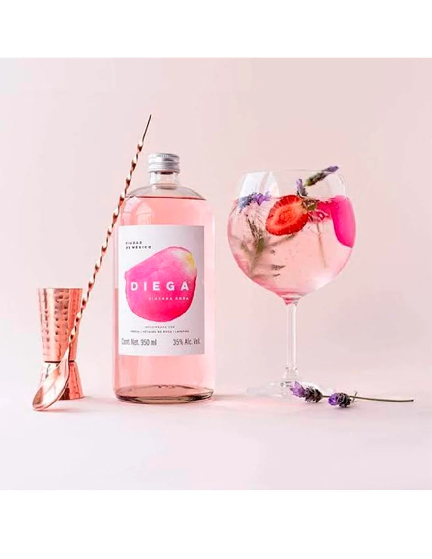 GINEBRA DIEGA ROSA 950 ML
