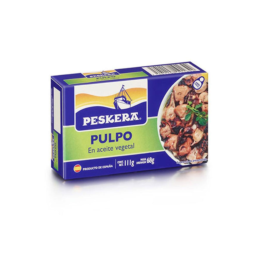 PULPO LA GITANA TROZO ACEITE VEGETAL 111 GR