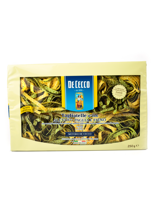 PASTA DE CECCO TAGLIATELLE PAGLIA E FIENO 250 GR