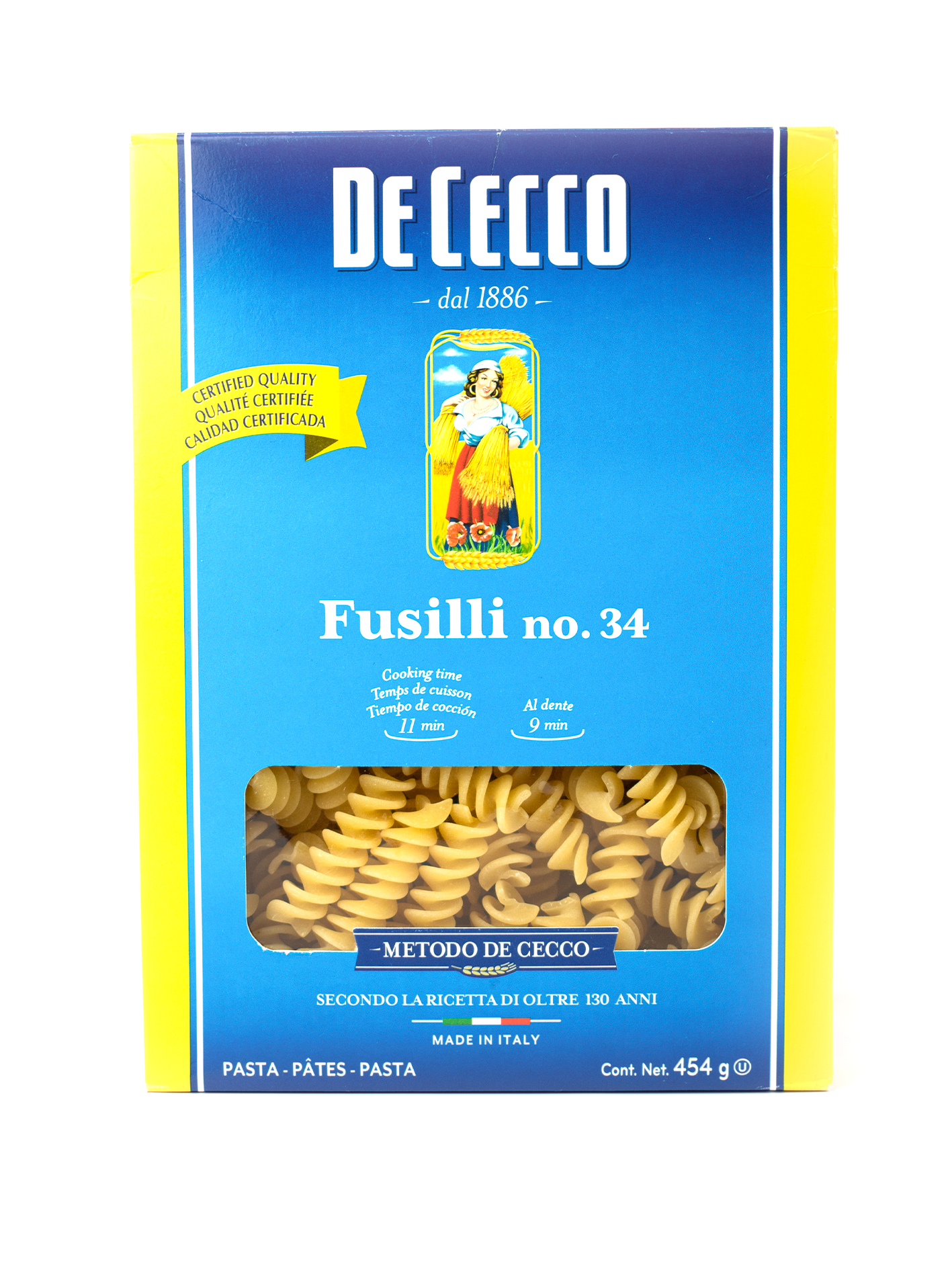 PASTA DE CECCO FUSILLI 500 GR