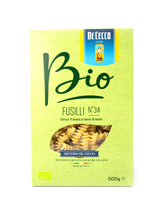 PASTA CECCO BIO FUSILLI 500 GR
