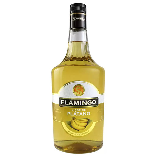 LICOR FLAMINGO PLATANO 1000 ML