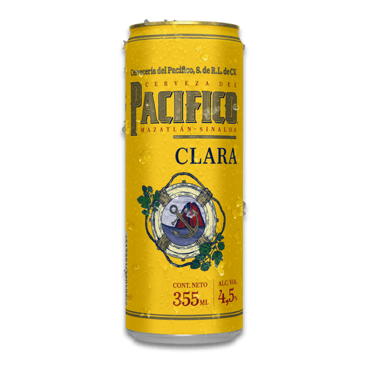 CERVEZA PACIFICO CLARA LATA 355 ML