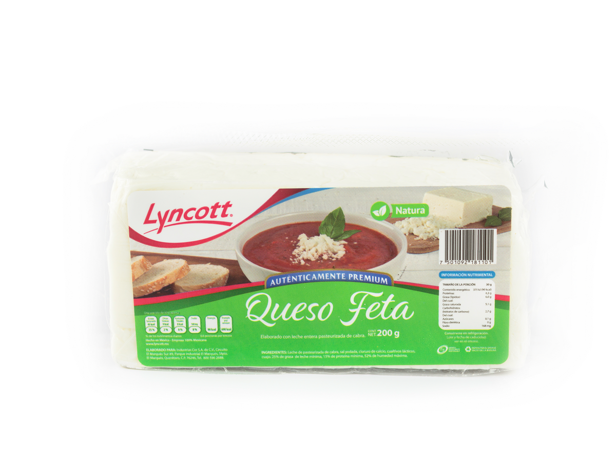 QUESO LYNCOTT FETA 200 GR