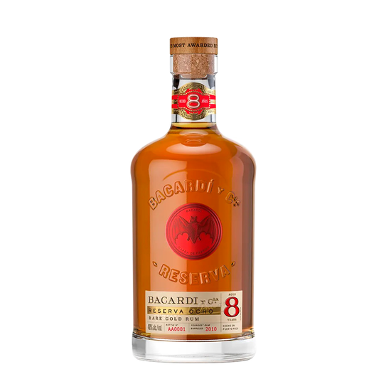 RON BACARDI 8 AÑOS 750 ML