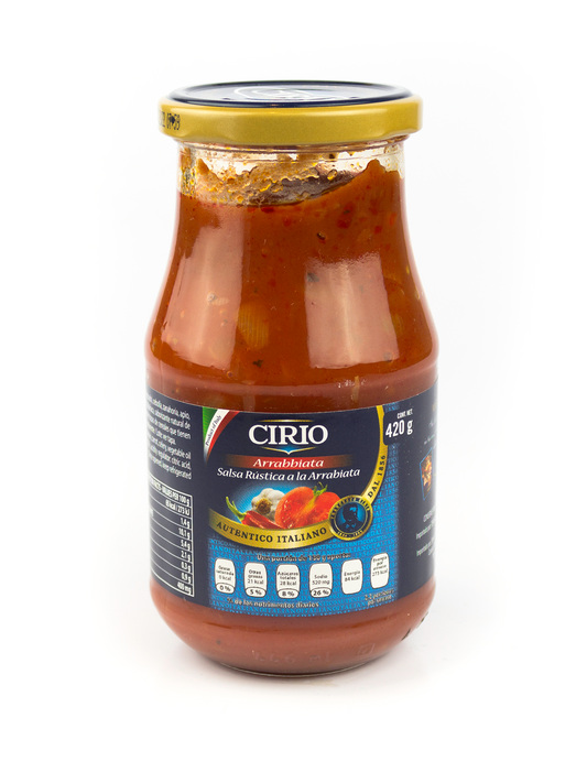 SALSA CIRIO RUSTICA ARRABIATA 420 GR