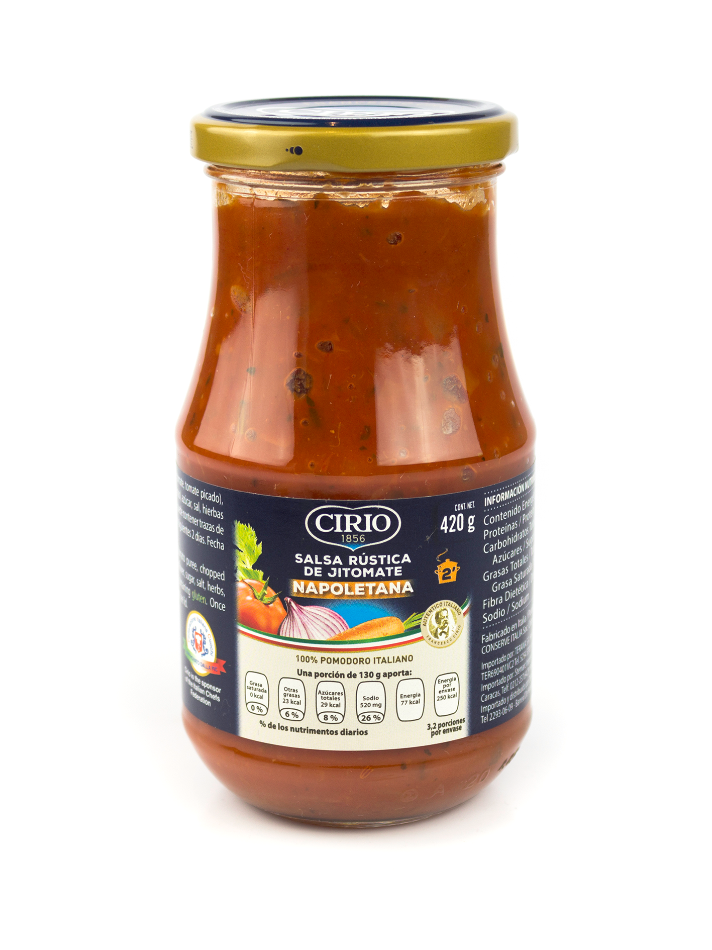 SALSA CIRIO RUSTICA NAPOLETANA 420 GR