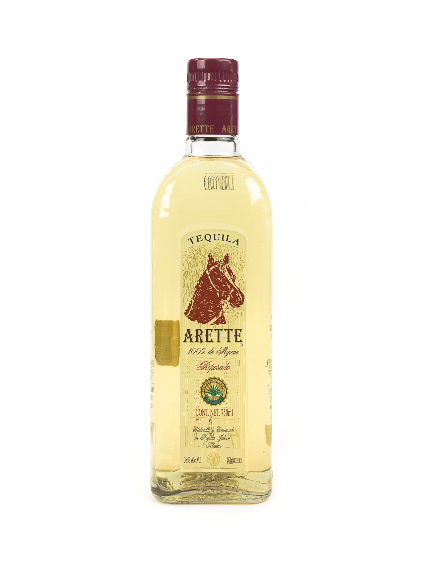 TEQUILA ARETTE REPOSADO 750 ML