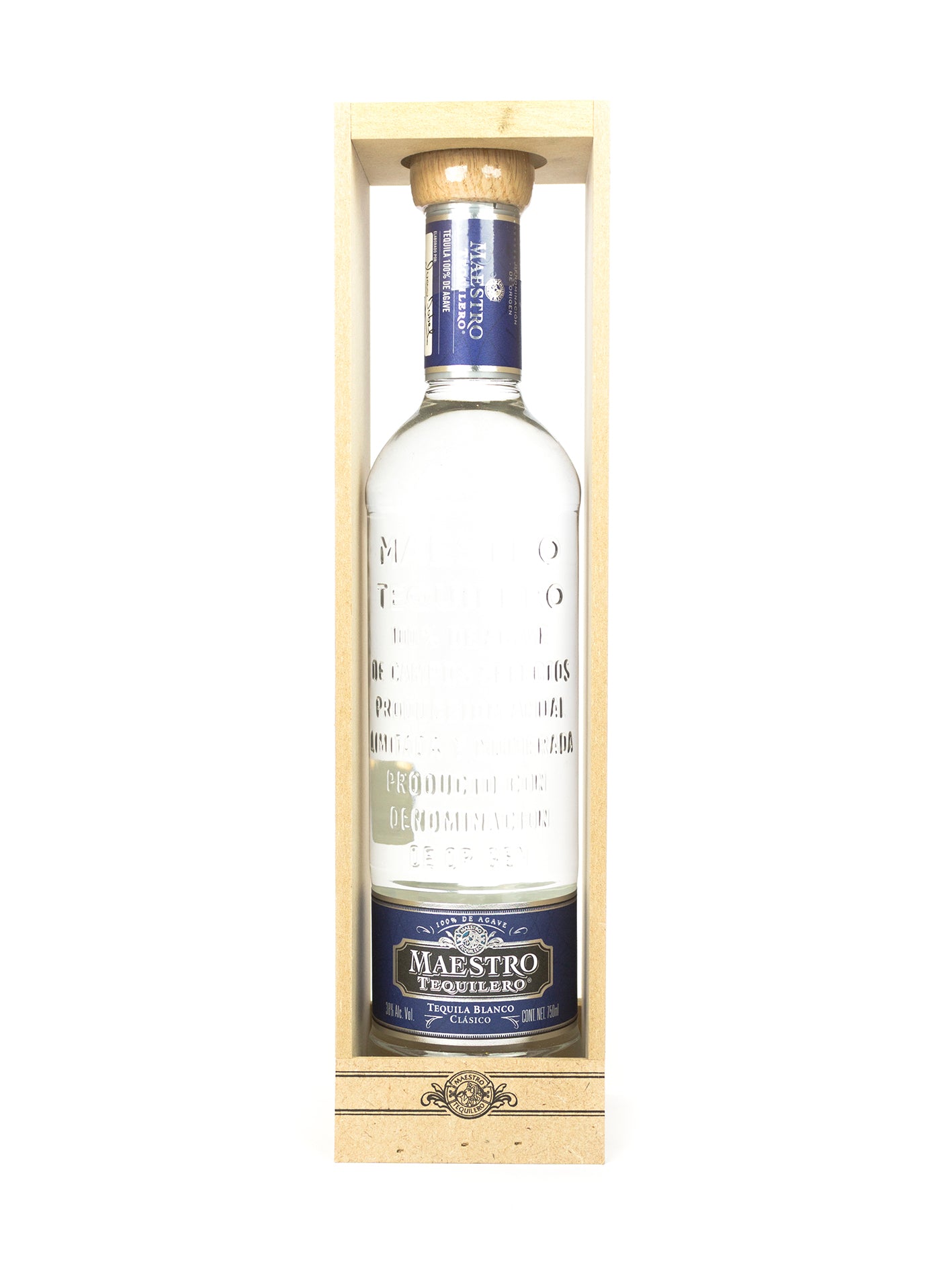 TEQUILA MAESTRO TEQUILERO BLANCO 750ML