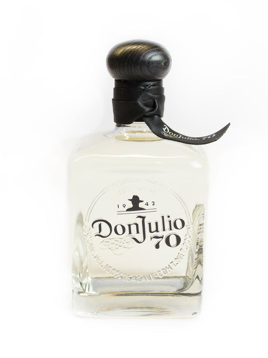 TEQUILA DON JULIO AÑEJO 70 CRISTALINO 750 ML