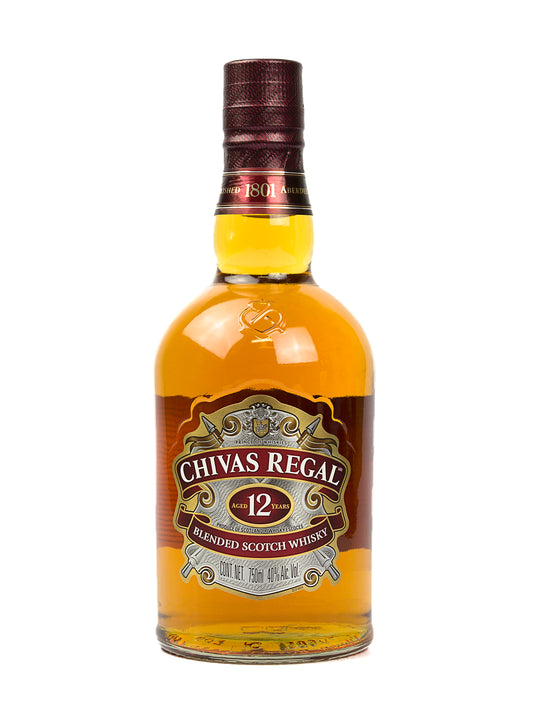 WHISKY CHIVAS REGAL 12 AÑOS 750 ML