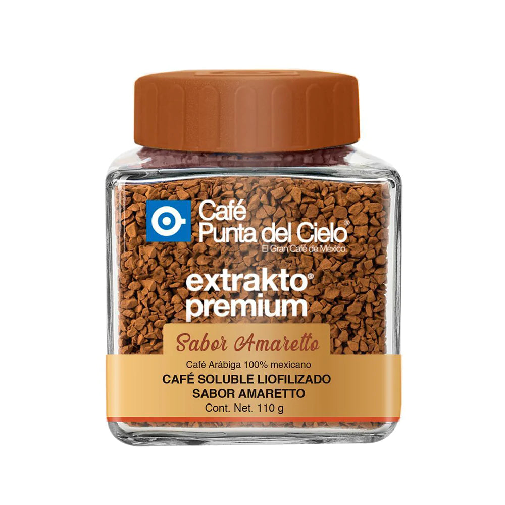 CAFE PUNTA DEL CIELO SOLUBLE AMARETO 110 GR