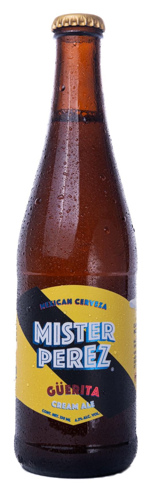 CERVEZA MISTER PÉREZ GUERITA 330 ML