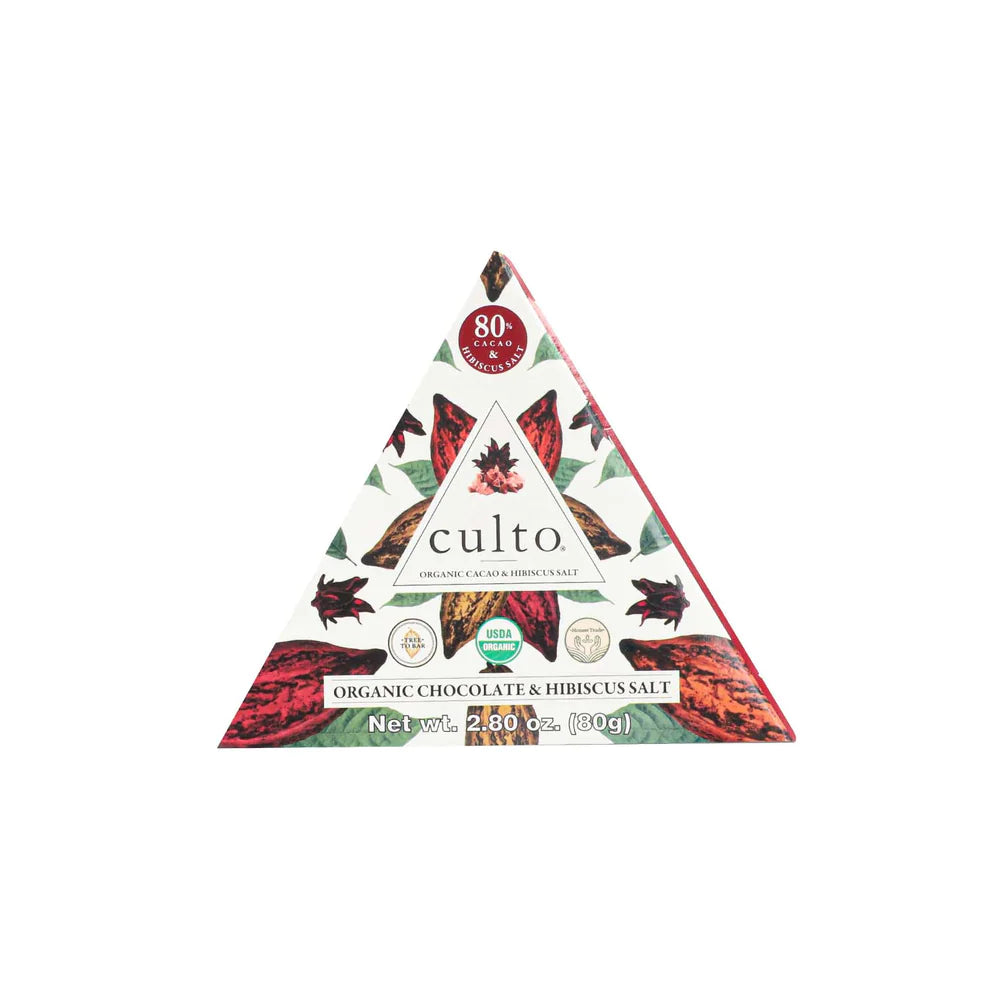 CHOCOLATE CULTO 80% CACAO SAL JAMAICA 80 GR