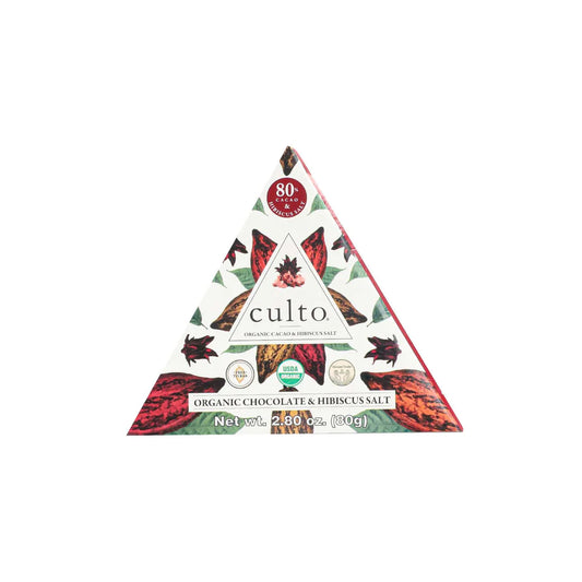 CHOCOLATE CULTO 80% CACAO SAL JAMAICA 80 GR