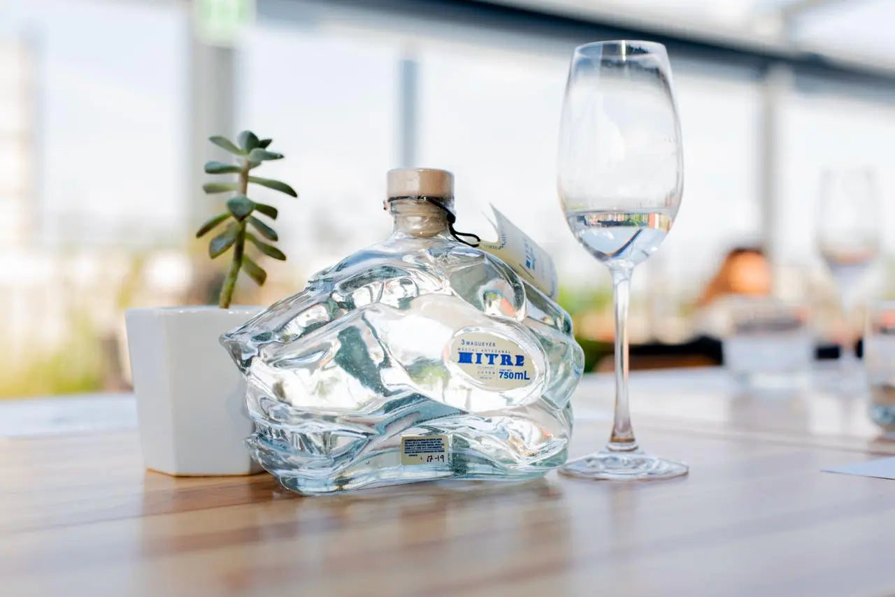 MEZCAL MITRE TRIPLE AGAVE JOVEN ENSAMBRE 750 ML