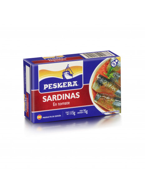 SARDINA PESKERA TOMATE 115 GR